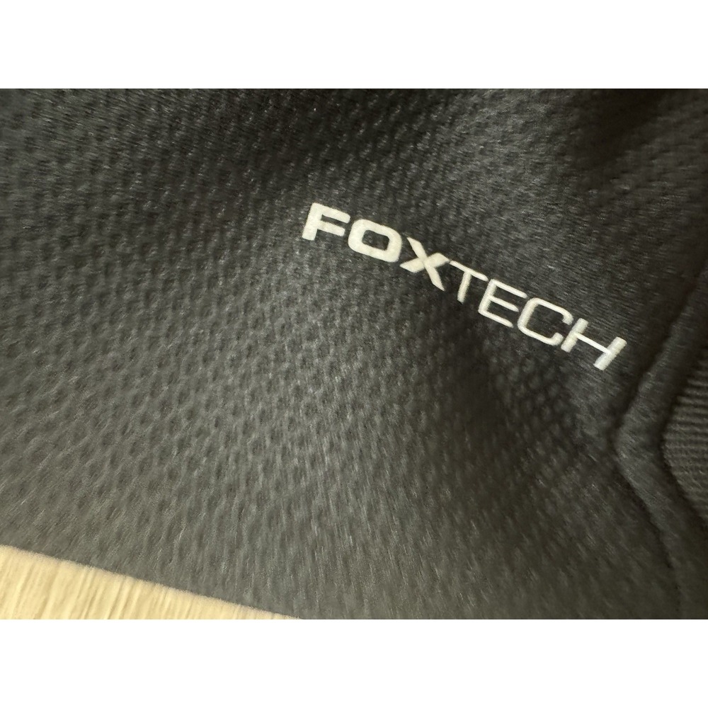 Fox Tech Zip Up‎ Motocross Hoodie L Men's Black - Picture 4 of 4